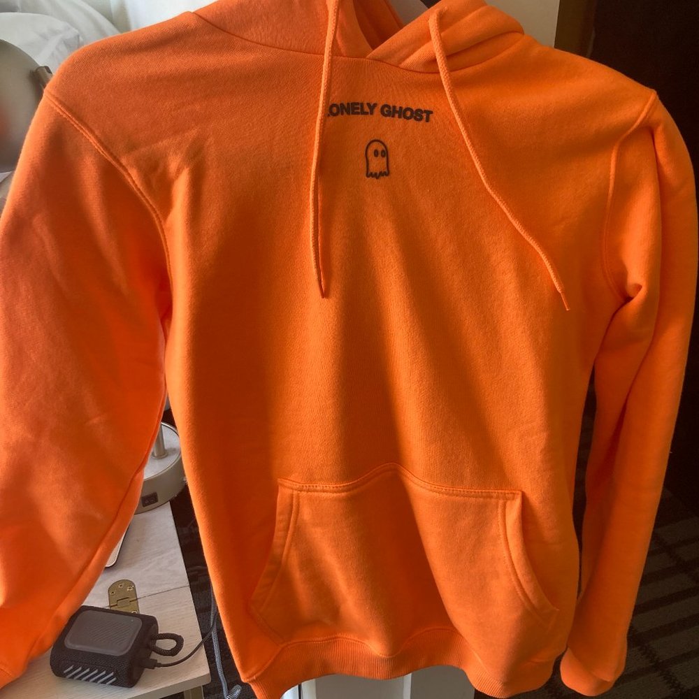 Small Lonely Ghost Text Me When You Get Home Hoodie